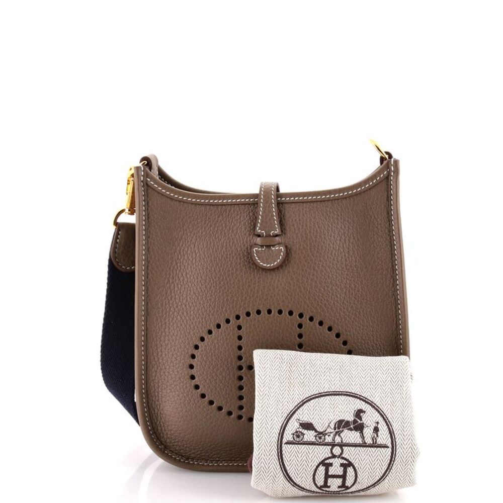 Hermes Evelyne Bag Gen III Clemence TPM Gray - Picture 2 of 7